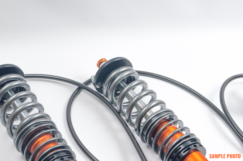 BMW M3 Coilover Suspension Kit - Front + Rear - Moton - 2-Way Clubsport, Remote Reservoir, Monotube, Inverted Strut, Camber-Adjustable Top Mounts, Ride Height Adjustable - `21-`27